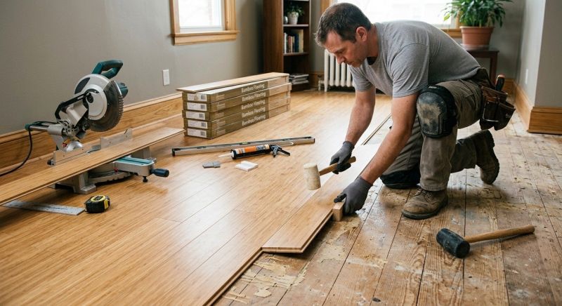 Bamboo Flooring Installation in Plymouth, MI