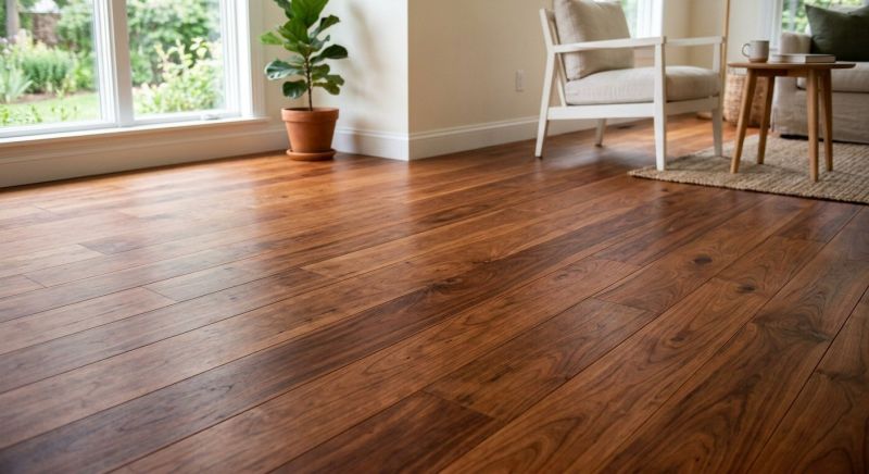 Cherry Floor Installation in Brighton, MI