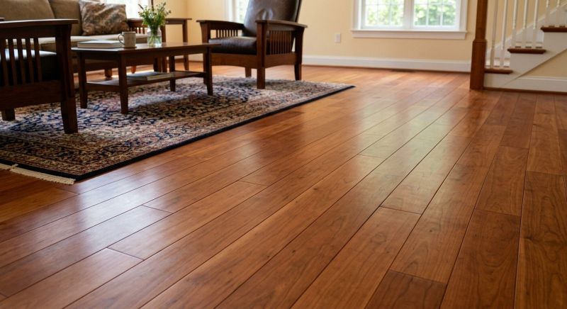Cherry Floor Installation in Plymouth, MI