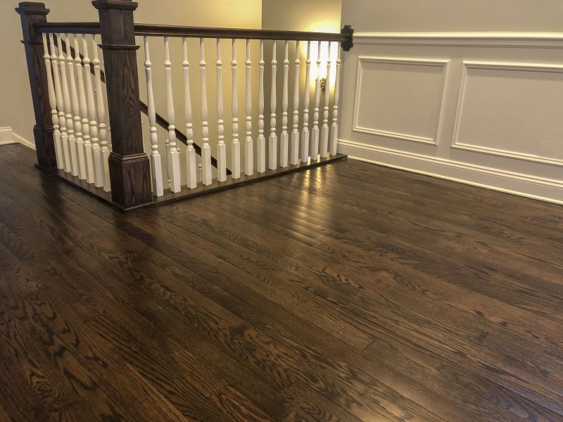 Dark Wood Floor Installation in Plymouth, MI
