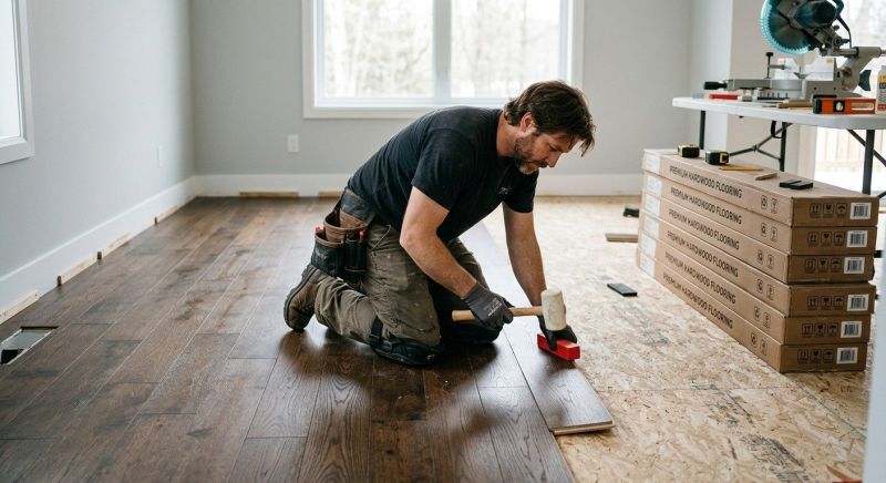 Hardwood Floor Installation in Dearborn, MI