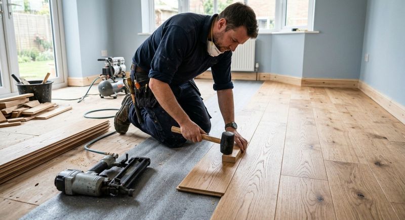 Hardwood Floor Installation in Redford, MI