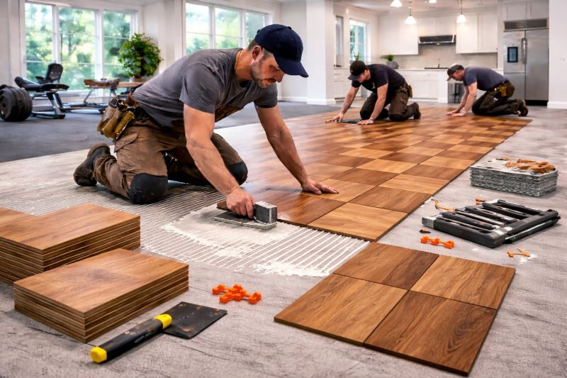 Hardwood Floor Installation in Waterford, MI