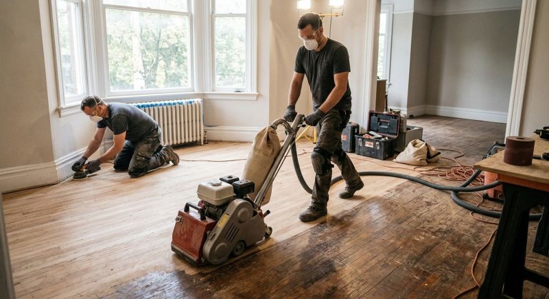 Hardwood Floor Renovation in Plymouth, MI