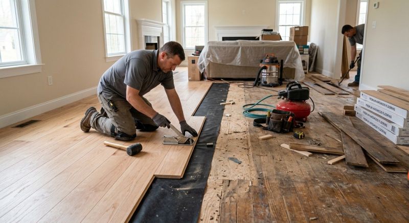 Hardwood Replacement in Wayne, MI