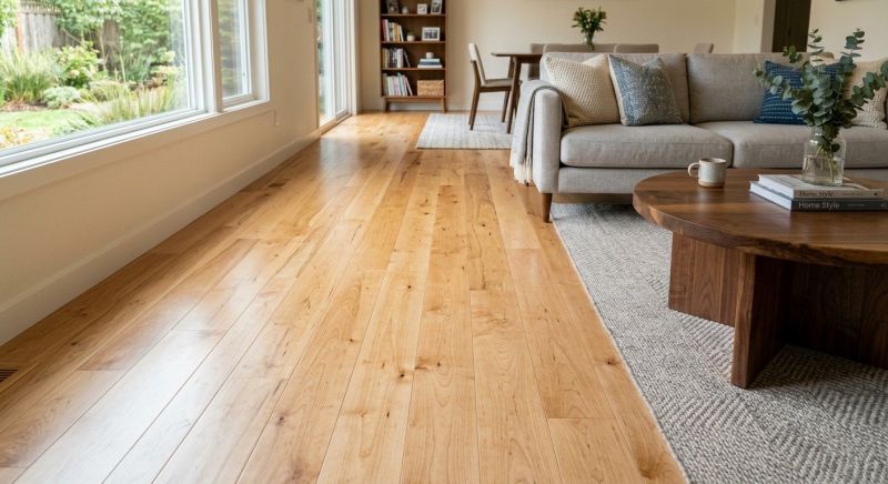 Maple Flooring Installation in Dexter, MI