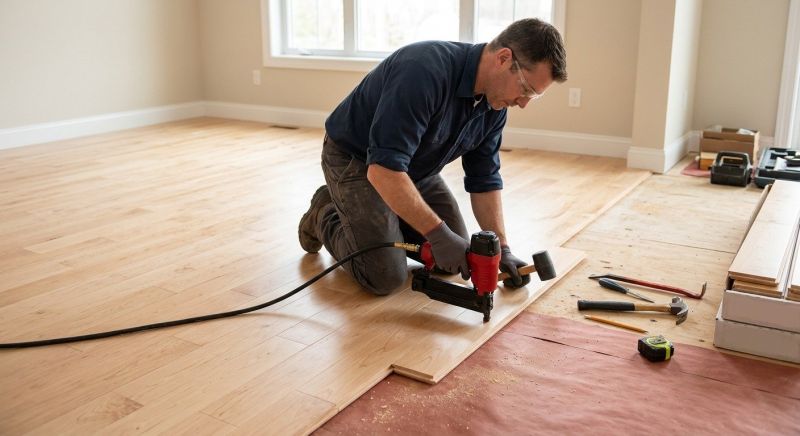 Maple Flooring Installation in Plymouth, MI