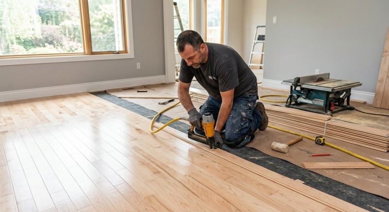 Maple Flooring Installation in Taylor, MI