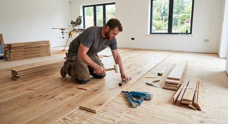 Oak Floor Installation in Southfield, MI