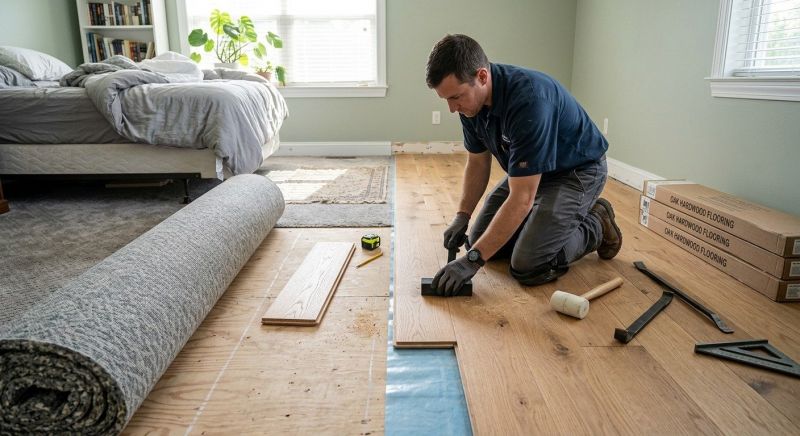 Oak Floor Replacement in Plymouth, MI