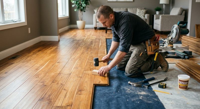 Teak Flooring Installation in Plymouth, MI