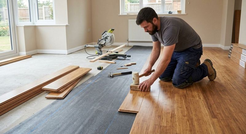 Teak Flooring Installation in Plymouth, MI