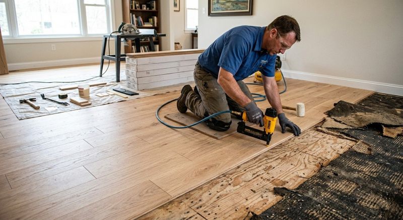 Wood Floor Replacement in Plymouth, MI
