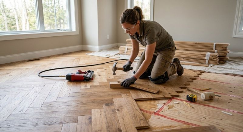 Wood Flooring Installation in Commerce Township, MI