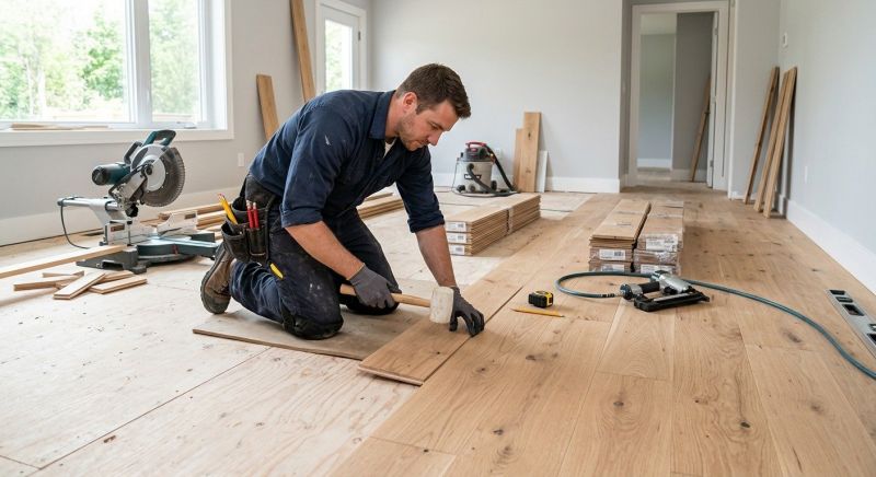 Wood Flooring Installation in Grosse Ile, MI