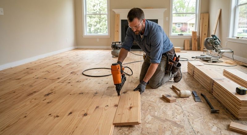 Wood Flooring Installation in Huntington Woods, MI
