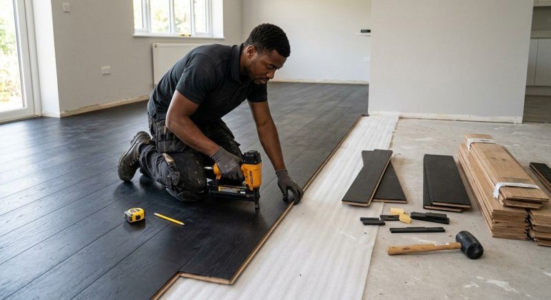 Wood Flooring Installation in New Boston, MI