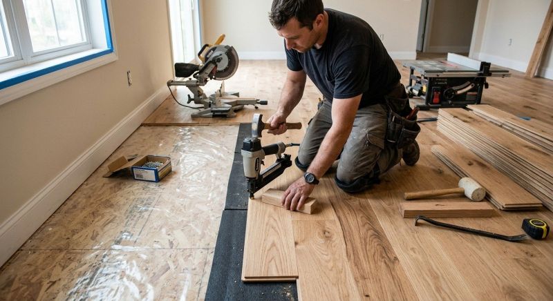 Wood Flooring Installation in Pinckney, MI