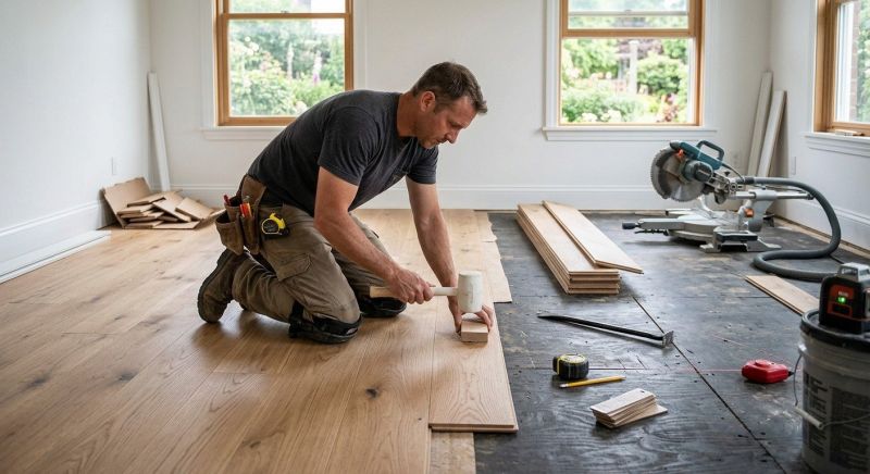 Wood Flooring Installation in Romulus, MI