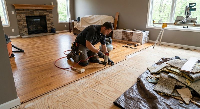 Wood Flooring Installation in White Lake, MI